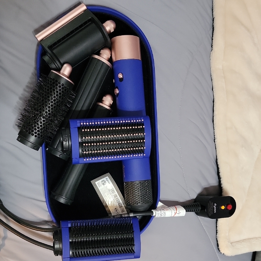 Dyson Air Wrap - Vinca Blue & Rose Gold